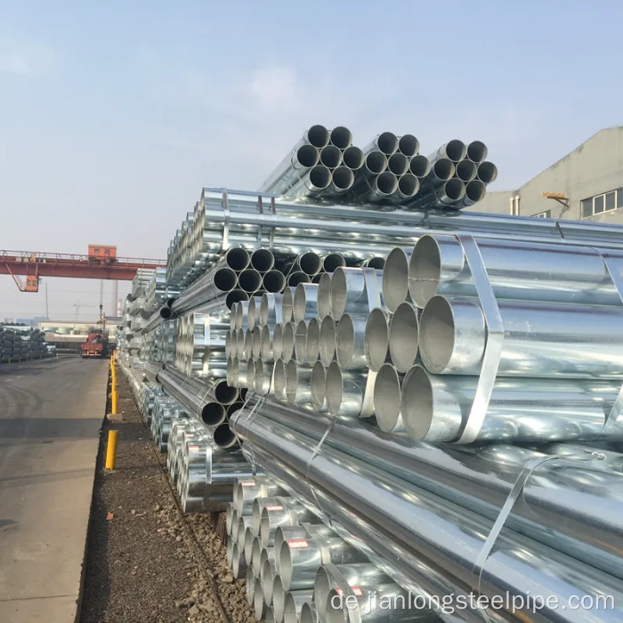 Verzinkter rund Stahlrohr